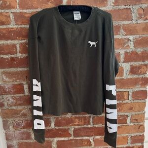 BNWT Victoria Secret Pink Crop thermal